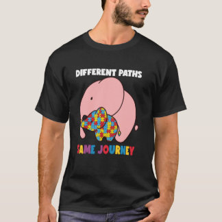 Stolt Mor Dotter Autistiska Flickor Autism Medvete T Shirt