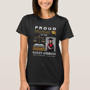 stolt Mor på den framtida advokaten Student foton T Shirt