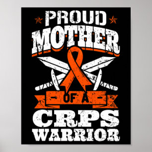 Stolt Mor Till En Crps Krigare Rsd Medvetenhet Rib Poster