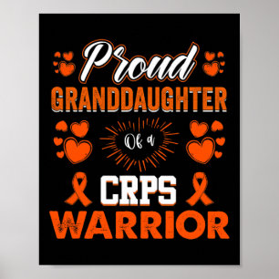stolt mordotter till en Orange i en krissituations Poster
