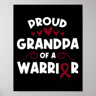 stolt morfar på en sicklecellsväljare poster