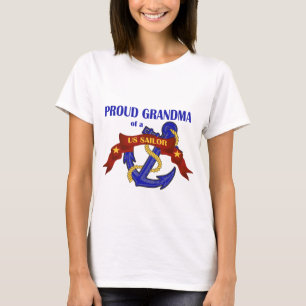 Stolt mormor av en US-sjöman T Shirt
