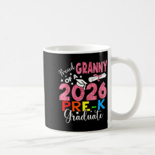 Stolt mormor/morförälder till en 2026 års förskole kaffemugg