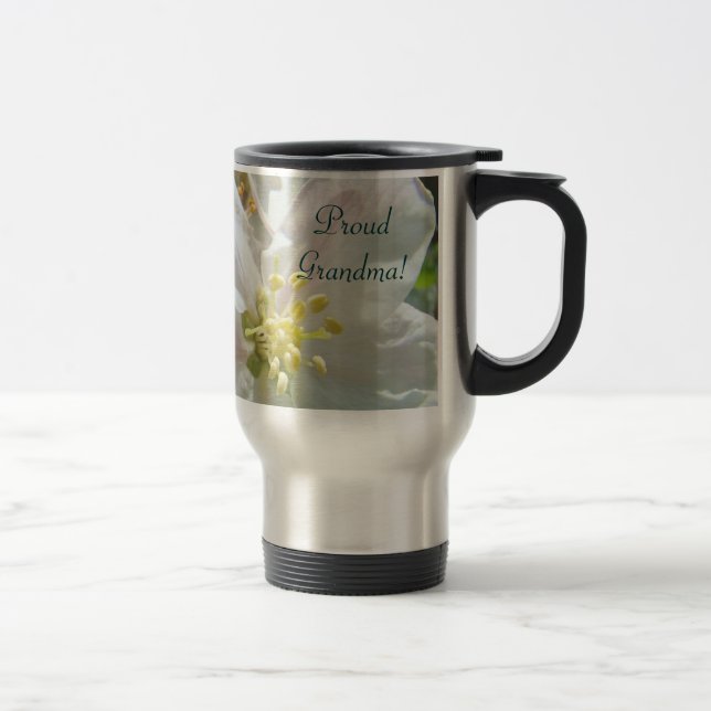 Stolt Mormor Resecaffe Mugg Äppelblom (Höger)