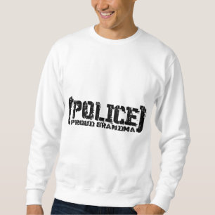 Stolt mormor - söndersliten POLIS Långärmad Tröja