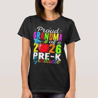 Stolt mormor till 2026 pre-k examen mammors dag t shirt