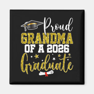 Stolt mormor till en examenklass 2026 avgångselev  magnet