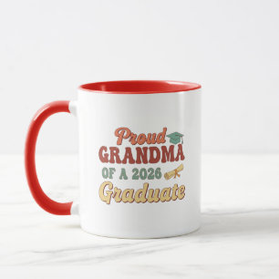 Stolt mormor till en examenklass 2026 avgångselev mugg