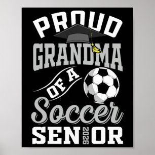 Stolt Mormor Till En Fotboll Senior Cl Av 2026 Exa Poster