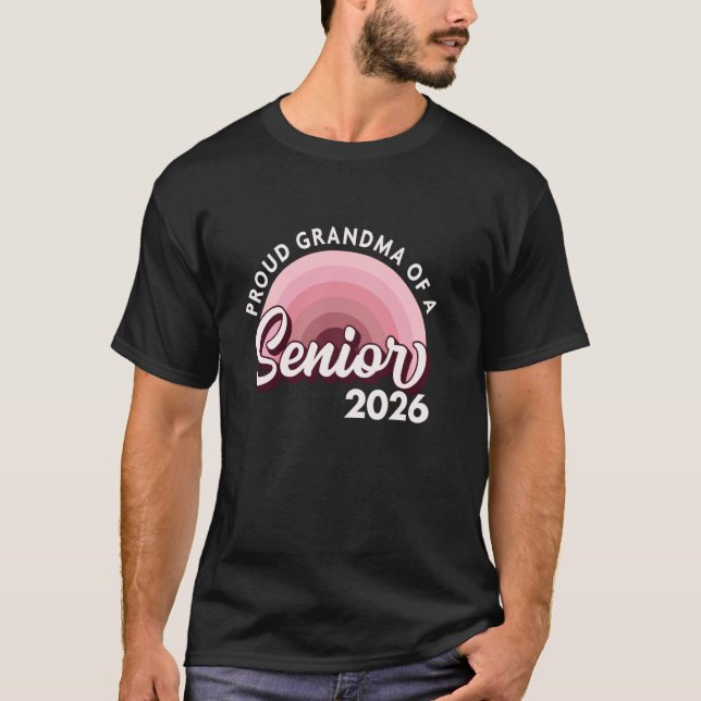 Stolt Mormor till en Senior 2026 Tröja - Klass 20 (Framsida)