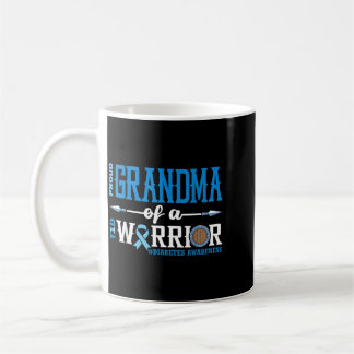 Stolt Mormor Till En T1d-Krigare Diabetesmedvetenh Kaffemugg