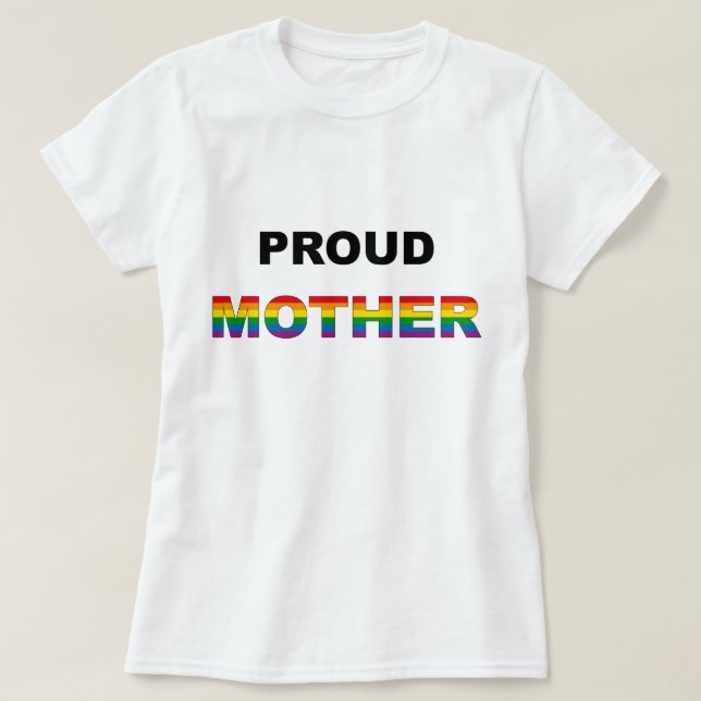 Stolt morregnbåge LGBT Tröja (Design framsida)