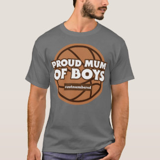 stolt Morsa i Boys Basketball utom Mammor D T Shirt