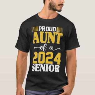 stolt Moster av 2024 års högsta klass Studenten på T Shirt