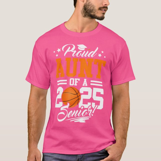 stolt Moster av 2025 års ledande basketboll Studen T Shirt (Framsida)