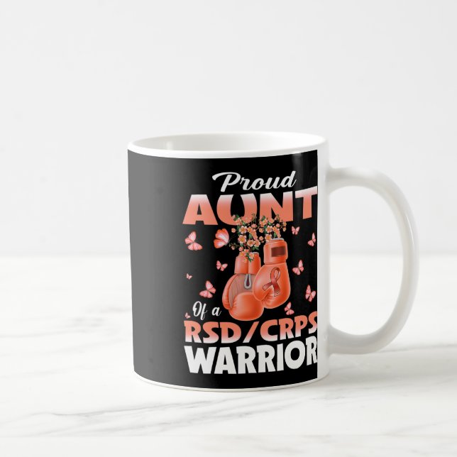 stolt Moster i en rsd CRS Warrior Awareness Boxing Kaffemugg (Höger)