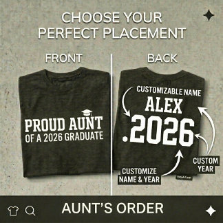 STOLT MOSTER • Klass 2026 Personlig Examen T Shirt