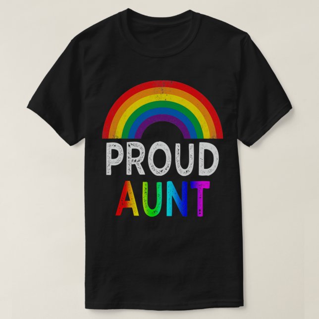 stolt moster lgbt t shirt (Design framsida)