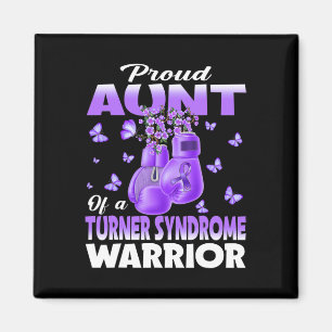 stolt Moster om Turner Syndrome Warrior Awareness Magnet