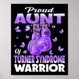 stolt Moster om Turner Syndrome Warrior Awareness Poster