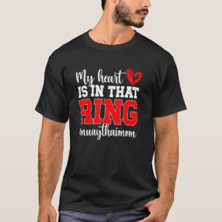 Stolt Muay Thai Mamma Till En Muay Thai Fighter Mu T Shirt