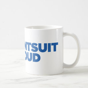 Stolt mugg för byxdressnation
