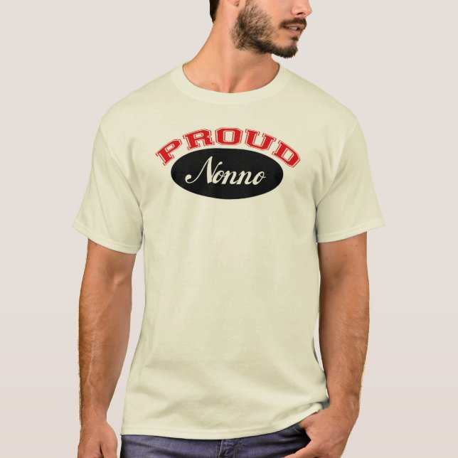 Stolt Nonno Tee Shirt (Framsida)