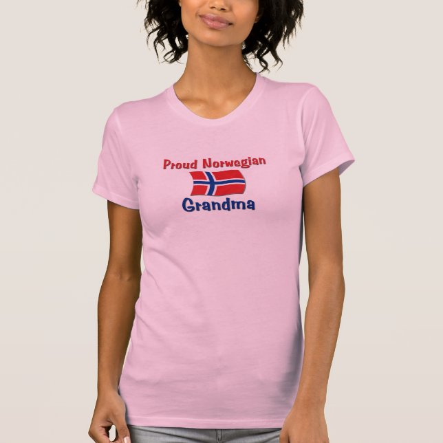 Stolt norsk mormor tröja (Framsida)