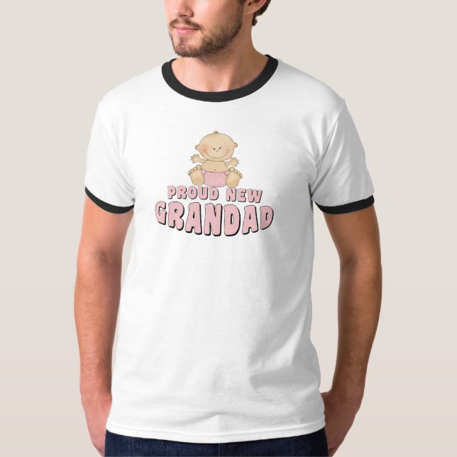 STOLT NY    Farfar Tjej T-shirt (Framsida)