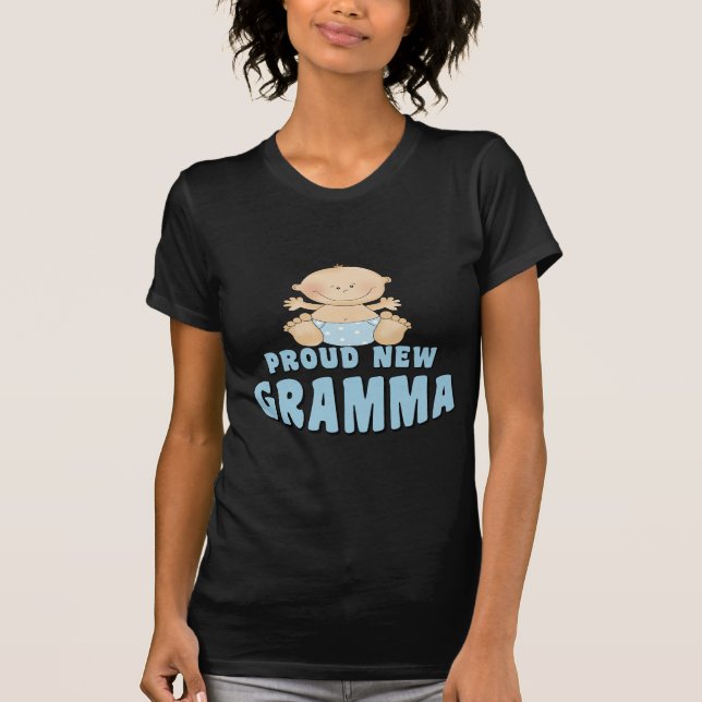 STOLT NY Gramma T-tröja Tee (Framsida)