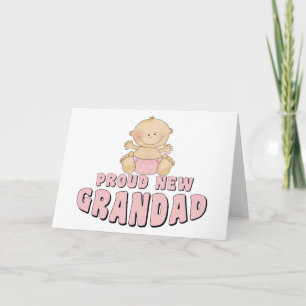 STOLT NY Grandadflicka Kort