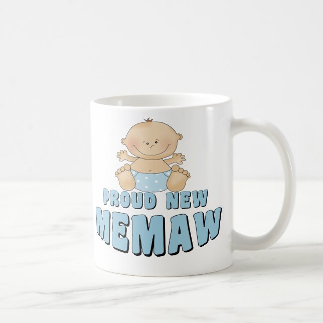 STOLT NY Memaw T-tröja Kaffemugg (Höger)