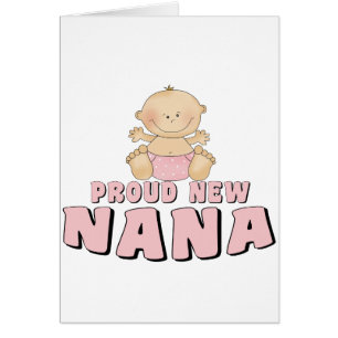 STOLT NY Mormor T-Shirt Hälsningskort