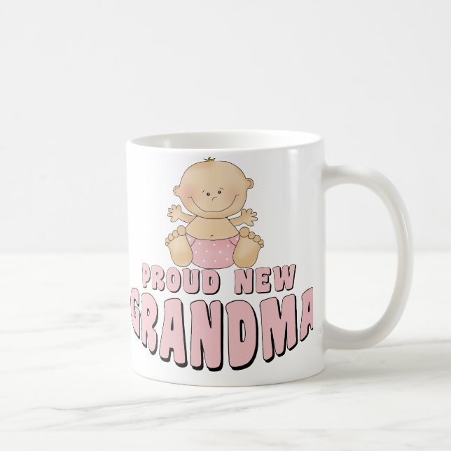 STOLT NY Mormor T-Shirt Kaffemugg (Höger)