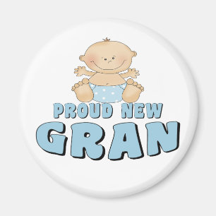 STOLT NY Mormor T-Shirt Magnet