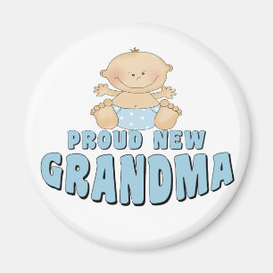 STOLT NY Mormor T-Shirt Magnet