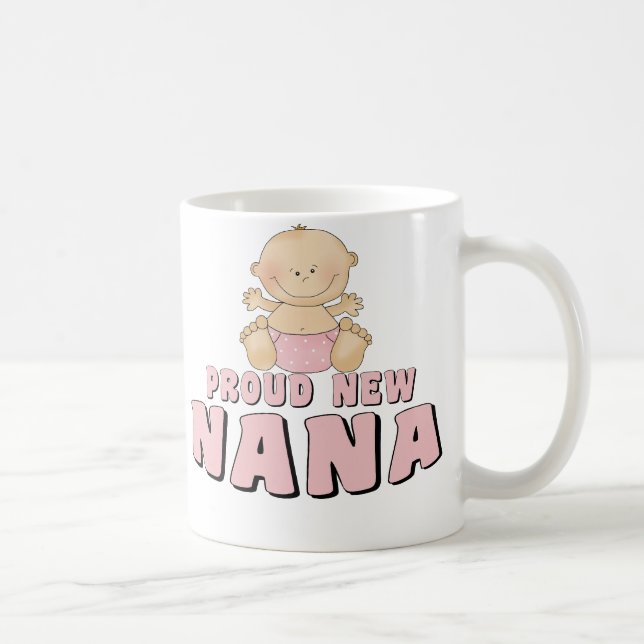 STOLT NY Nana T-tröja Kaffemugg (Höger)