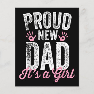 Stolt Ny Pappa Det Är En Flicka Gåvor Pappa Att Va