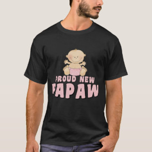 STOLT NY PAPPA-FLICKA T-SHIRT