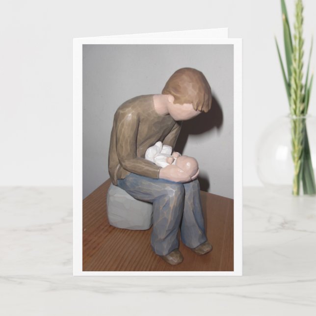 stolt ny pappa kort (Framsida)