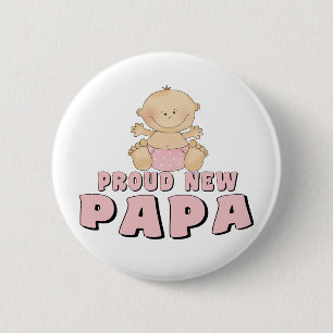 STOLT NY PAPPA POJKE KNAPP