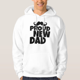 Stolt Ny Pappa | Rolig Första Gången Pappa Hoodie