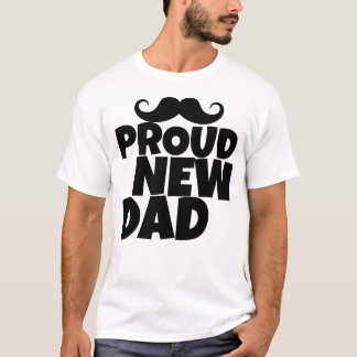 Stolt Ny Pappa | Rolig Första Gången Pappa T Shirt