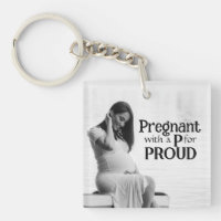stolt ny typografisk present till mor under gravid