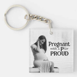 stolt ny typografisk present till mor under gravid