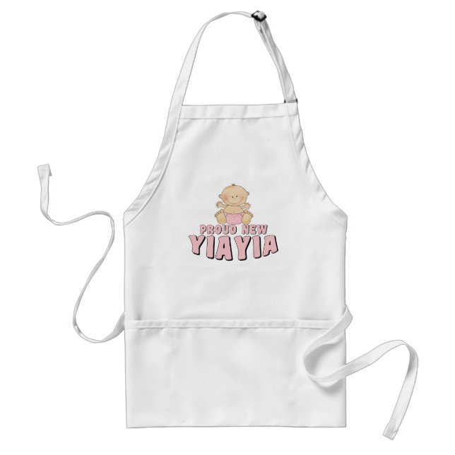 STOLT NY YiaYia T-Shirt Förkläde (Framsidan)