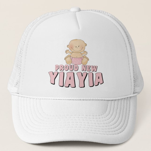 STOLT NY YiaYia T-Shirt Keps (Framsida)