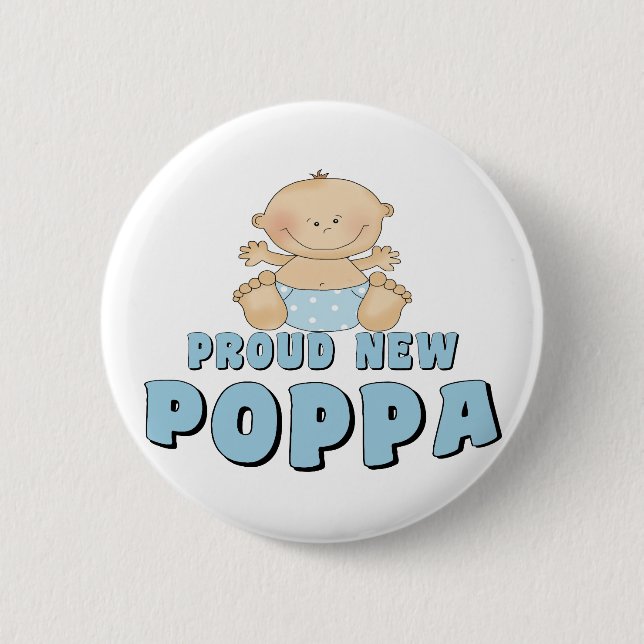 STOLT NYA Papp-pojke Knapp (Framsida)
