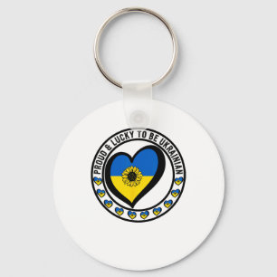 Stolt Och Lycklig Att Vara Ukrainsk Jag Alskar Ukr Nyckelring