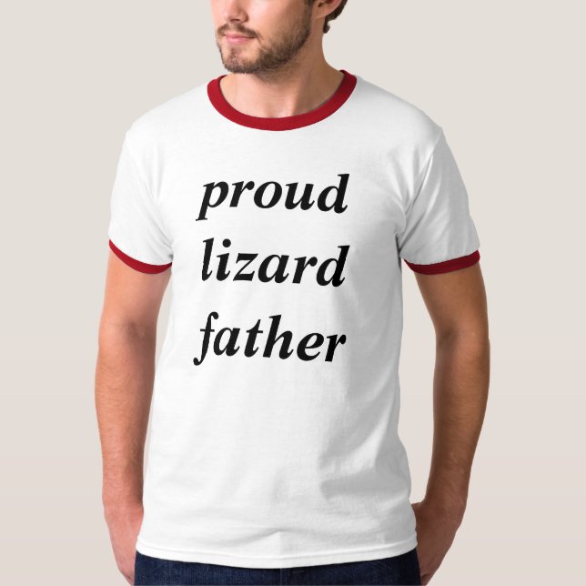 Stolt ödlafartshirts tee shirt (Framsida)